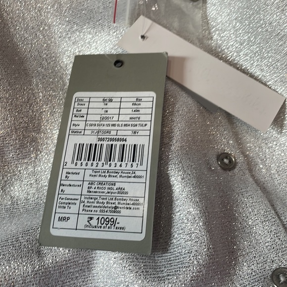 NEVER WORN, WITH TAG, 7-8 GIRLS DRESS - Picture 4 of 4